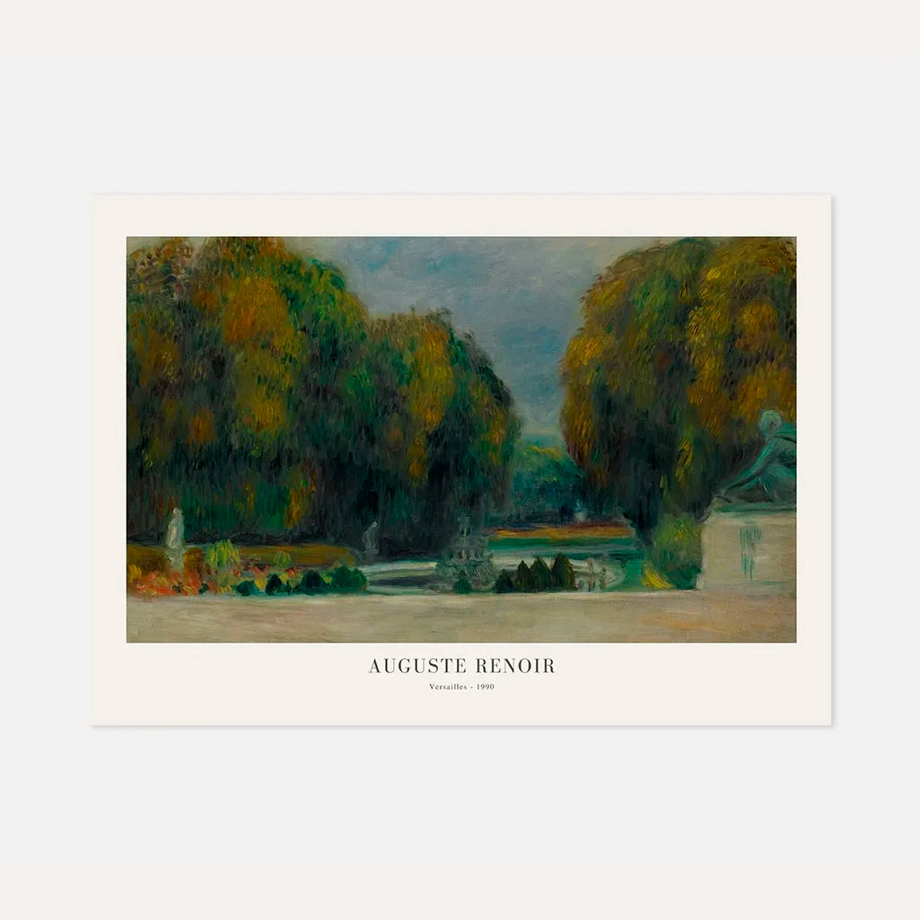 Auguste Renoir – Park w Wersalu Plakat