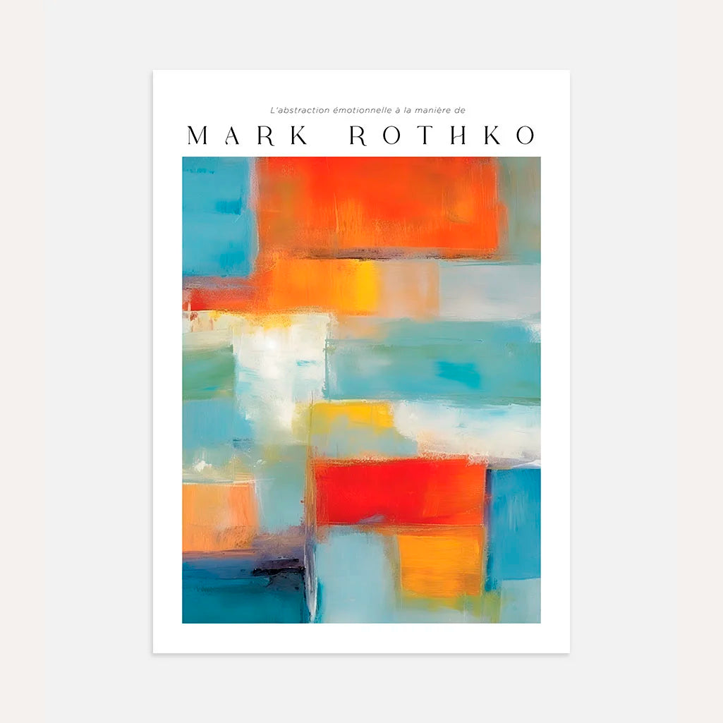 Rothko Plakat Rytm