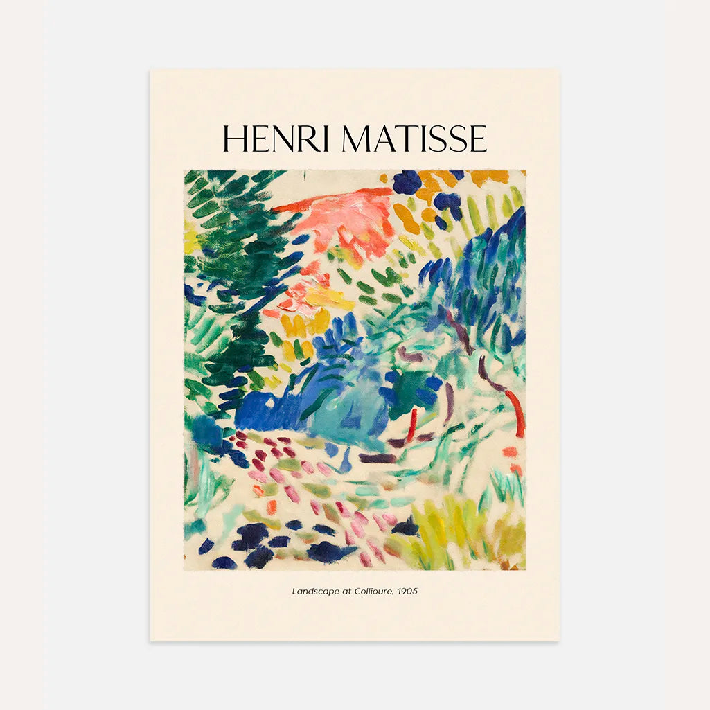 Henri Matisse Plakat – Pejzaż w Collioure, 1905
