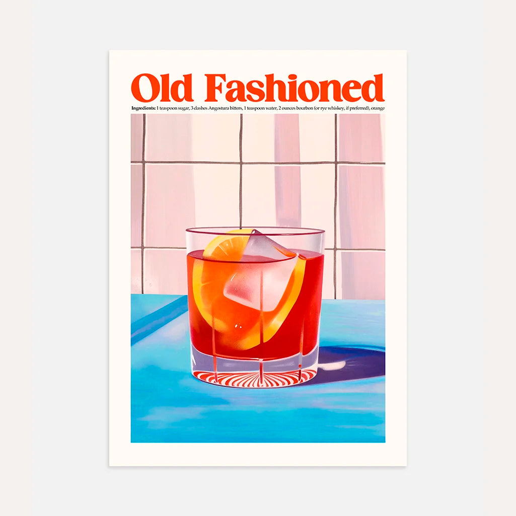 Plakat Old Fashioned Sunset