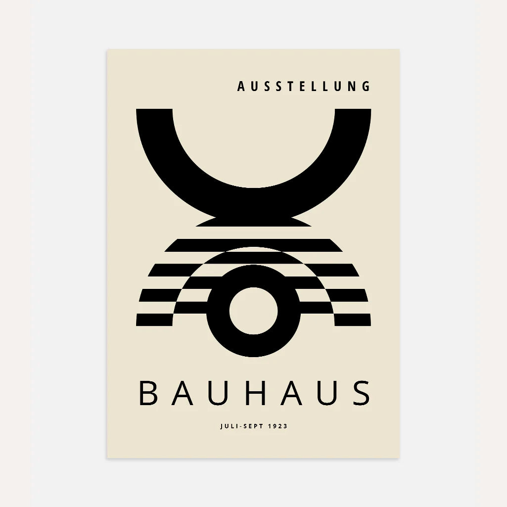 Plakat Bauhaus Geometryczne Kształty