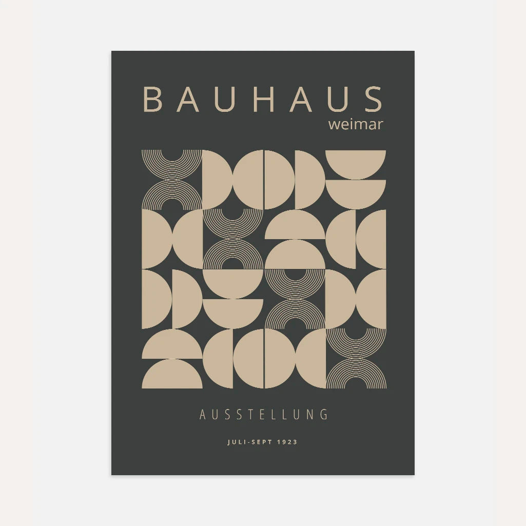 Bauhaus Formy Plakat