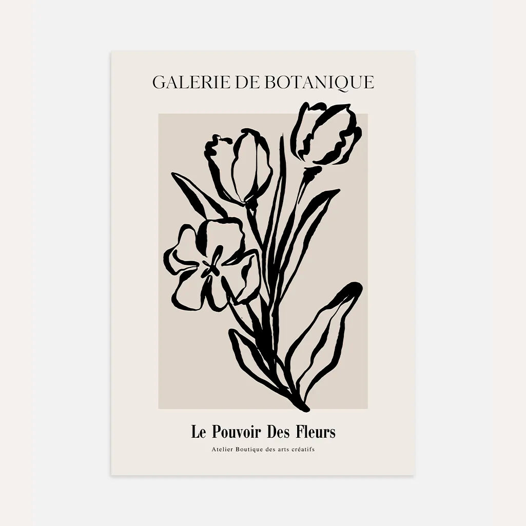 Le Pouvoir Des Fleurs Poster
