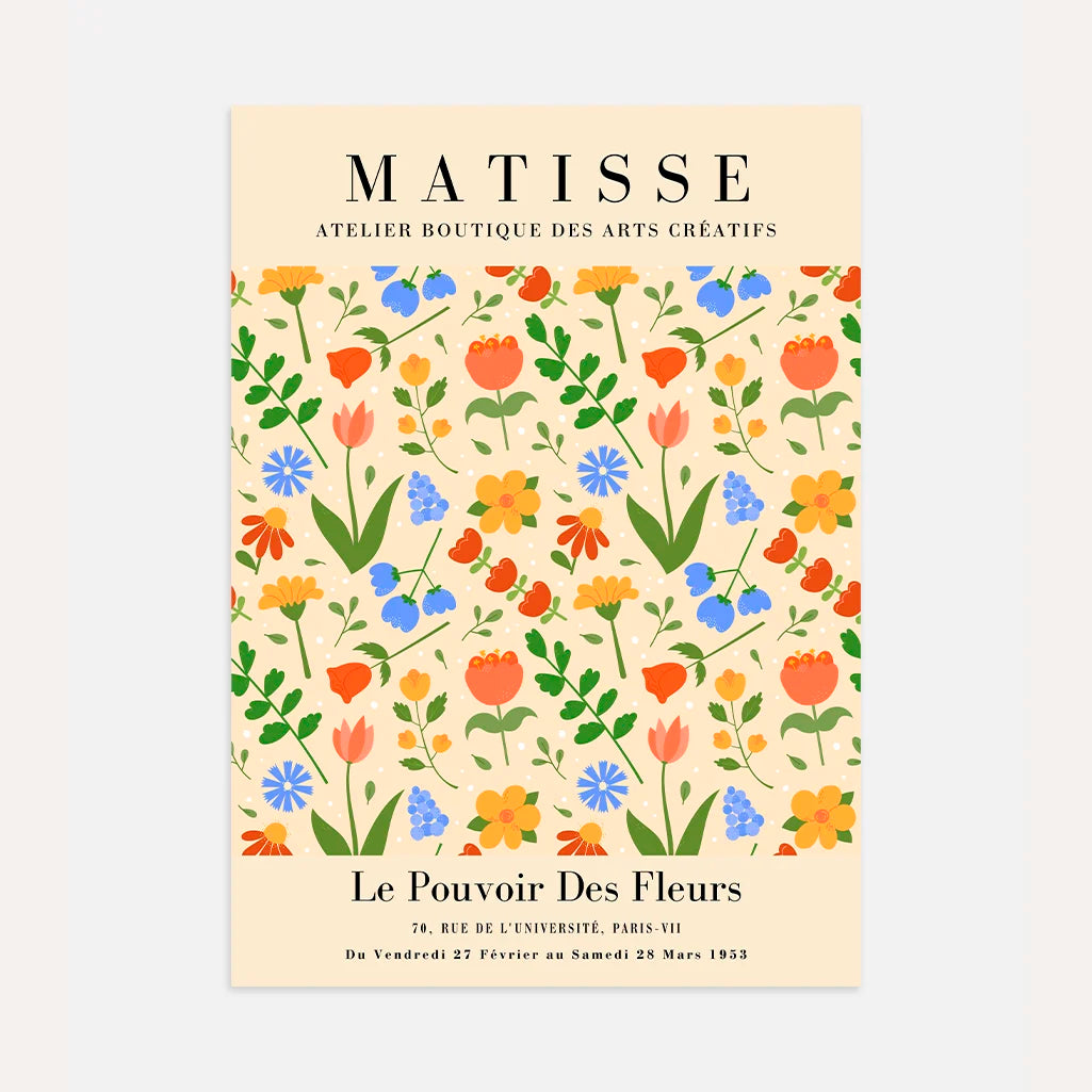 Matisse Floral Garden Poster