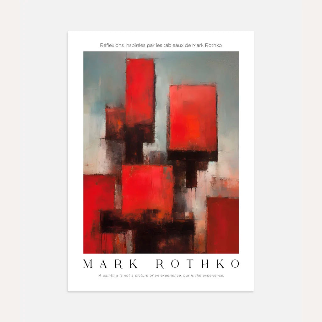Rothko Plakat Mocny