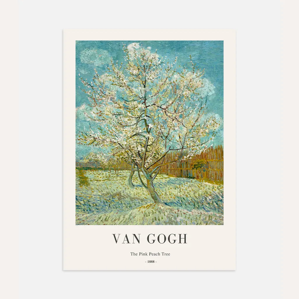 Plakat Vincent van Gogh – Różowa brzoskwinia