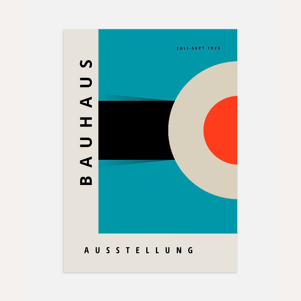 Plakat Bauhaus Błękit Nieba