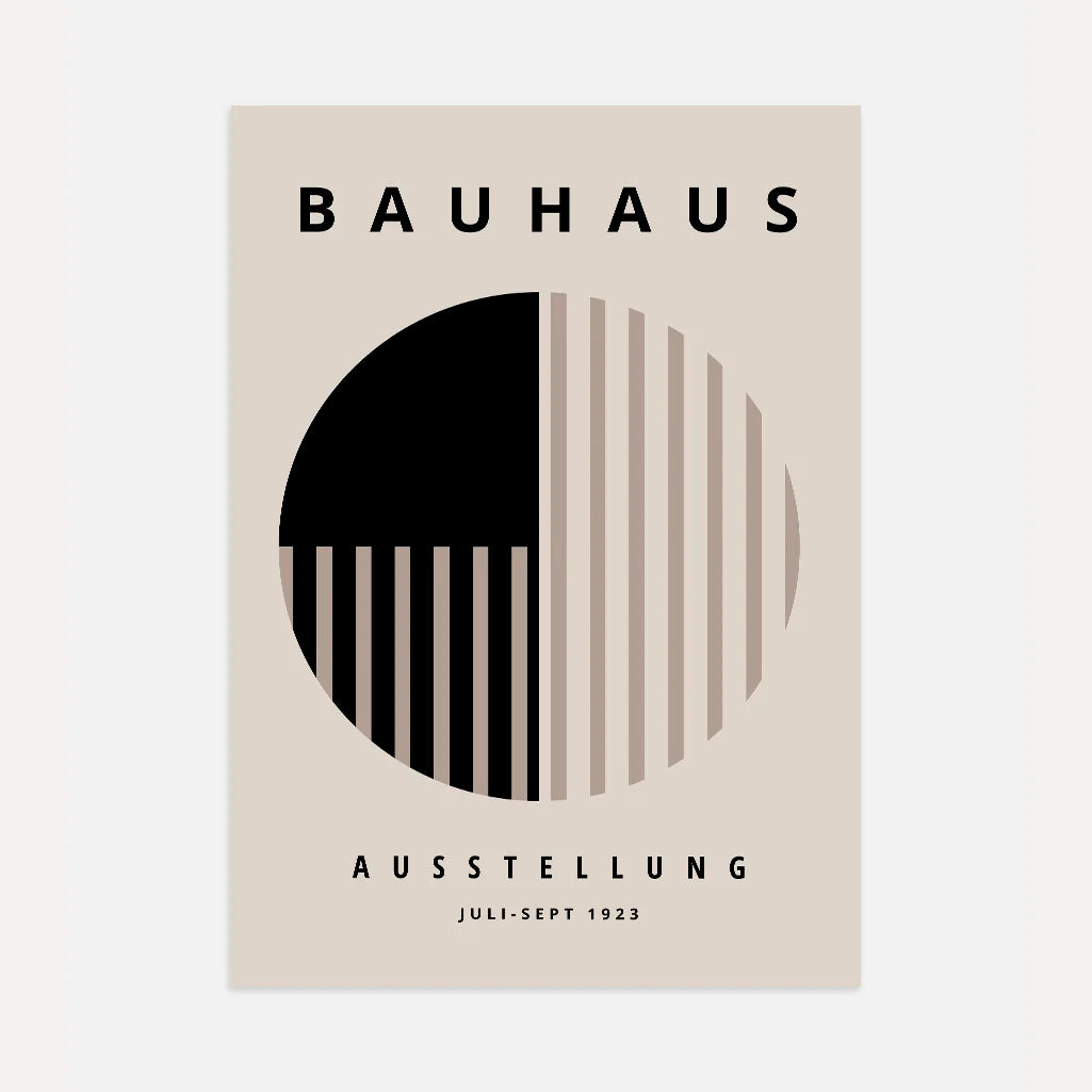Bauhaus Okrąg Plakat