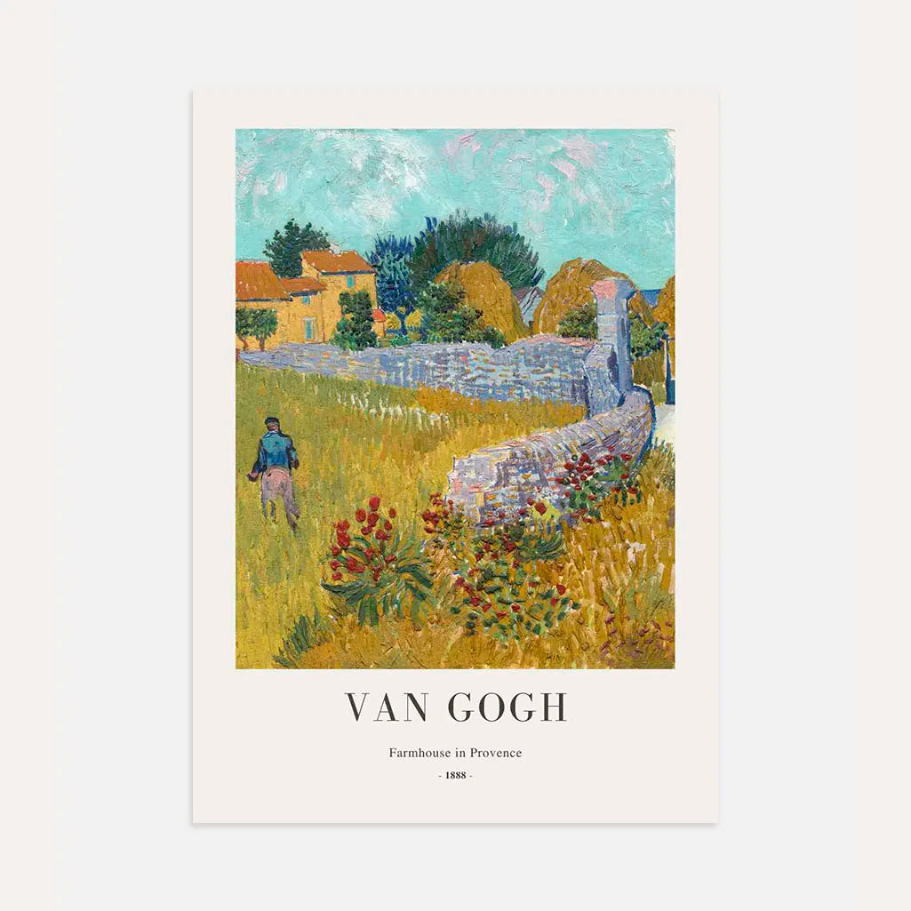 Plakat Vincent van Gogh – Dom w Prowansji 1888