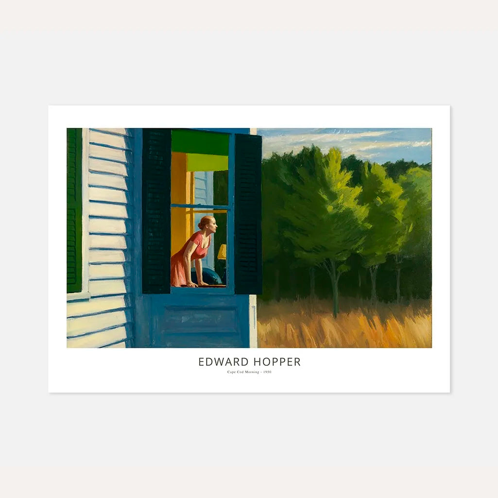 Plakat Edward Hopper – Poranek w Cape Cod
