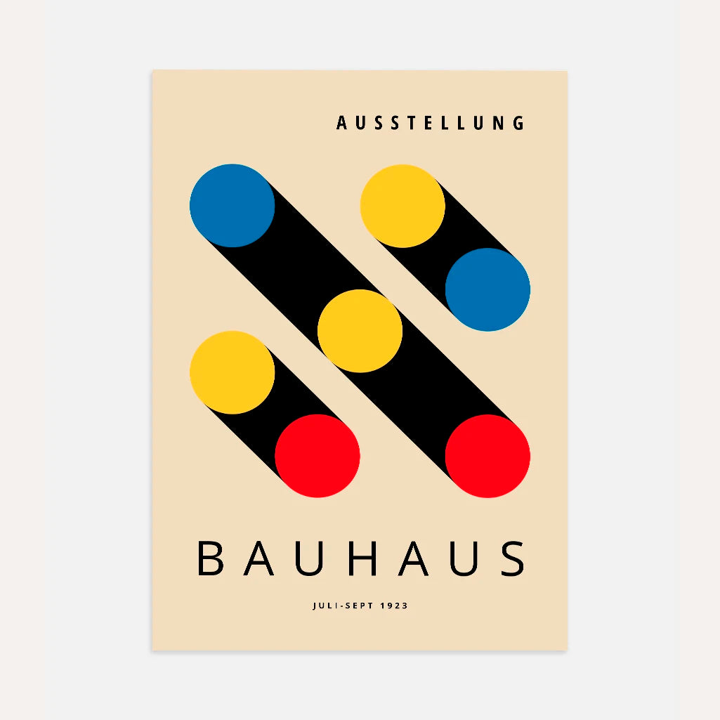 Bauhaus Cienie Koła Plakat