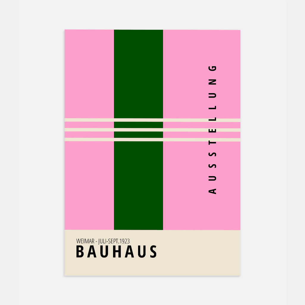 Bauhaus Zielona Linia Plakat