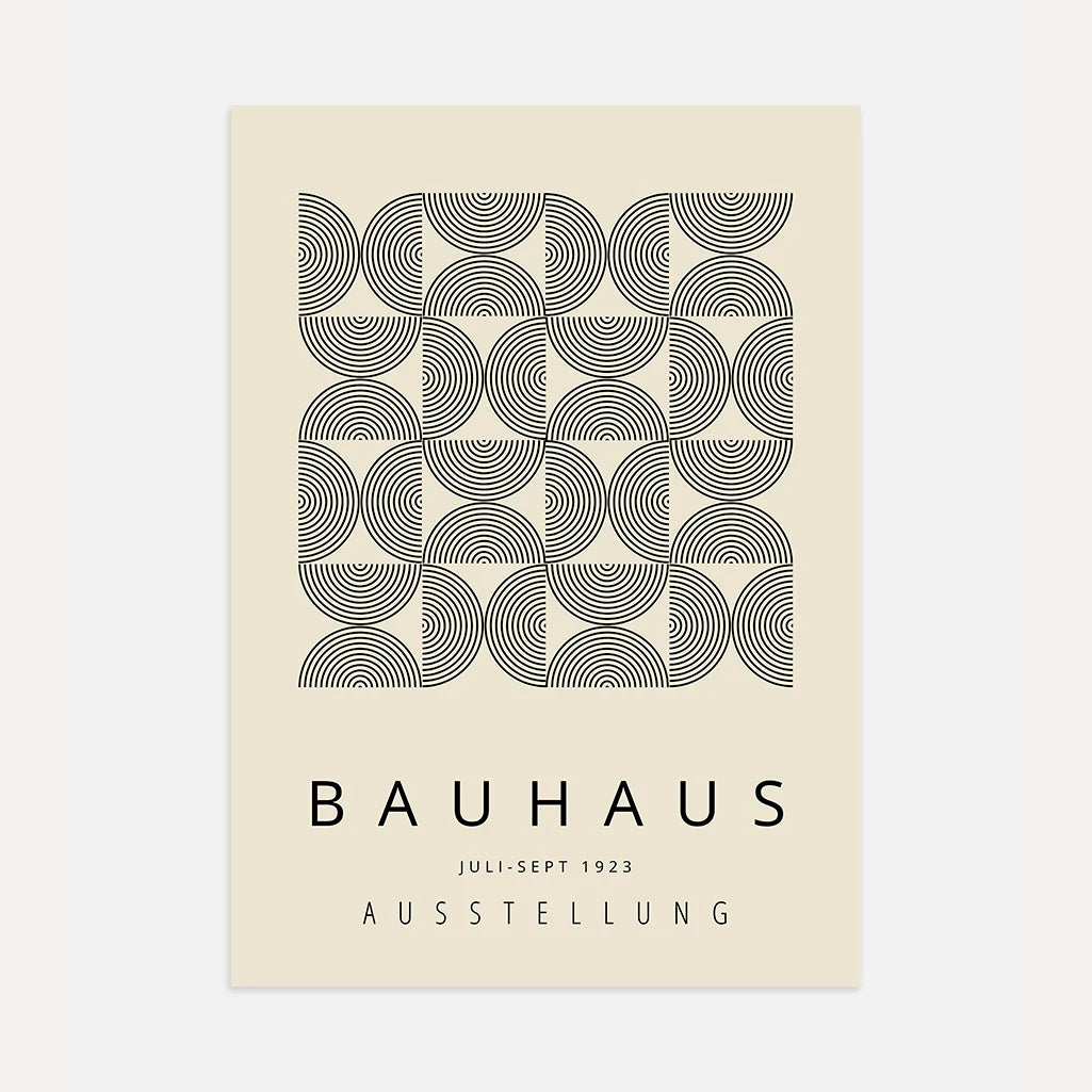 Bauhaus Hipnotyczny Rytm Plakat