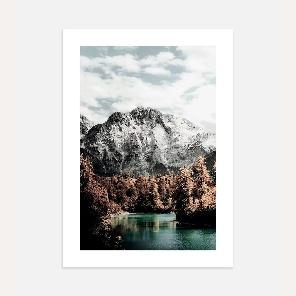 Mountain Lake Poster