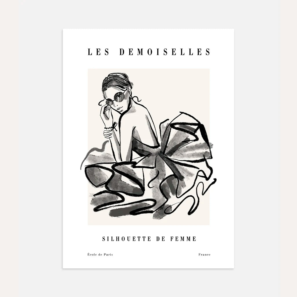 Plakat – Paryski szyk