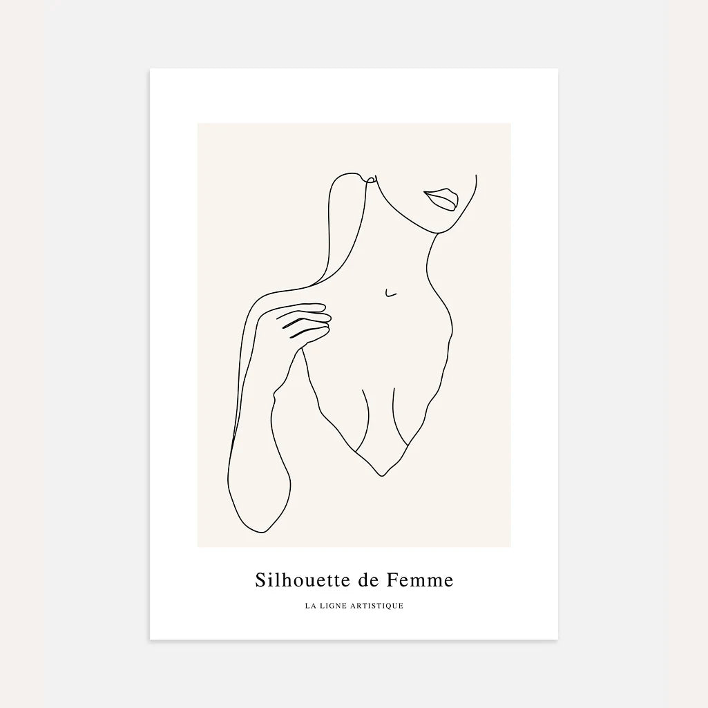 Plakat – Subtelna kobiecość