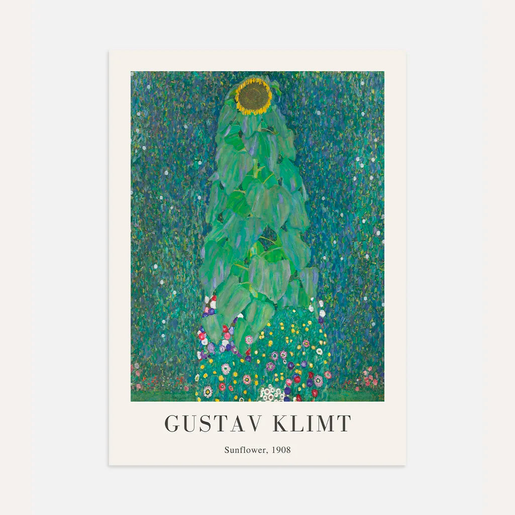 Gustav Klimt Plakat – Słonecznik (1908)