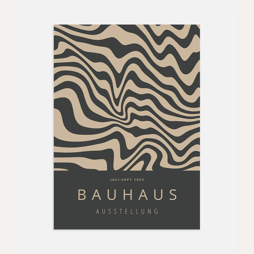 Bauhaus Fale Plakat