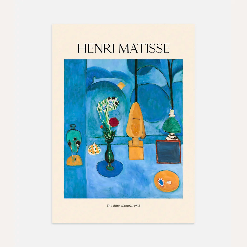 Henri Matisse Plakat – Niebieskie okno