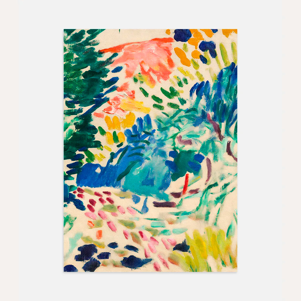 Henri Matisse Plakat – Krajobraz w Collioure, 1905 (Pełna okładka)