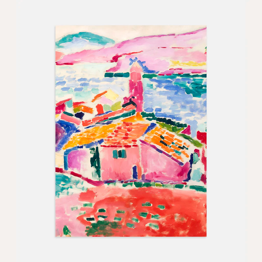Henri Matisse Plakat – Widok na Collioure, 1905 (Pełna okładka)