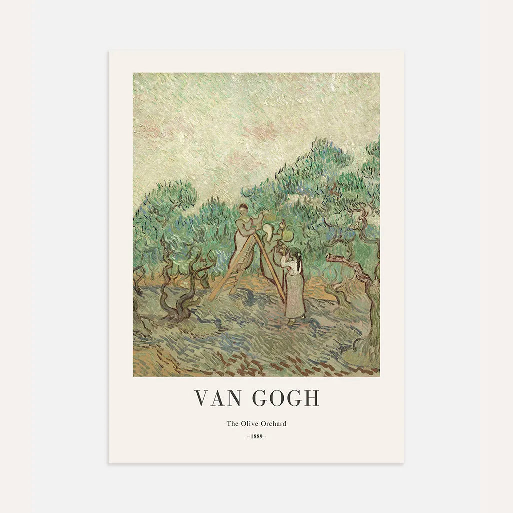 Plakat Vincent van Gogh – Gaj oliwny 1889