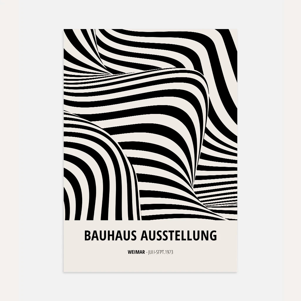 Bauhaus Głębia Przestrzeni Plakat