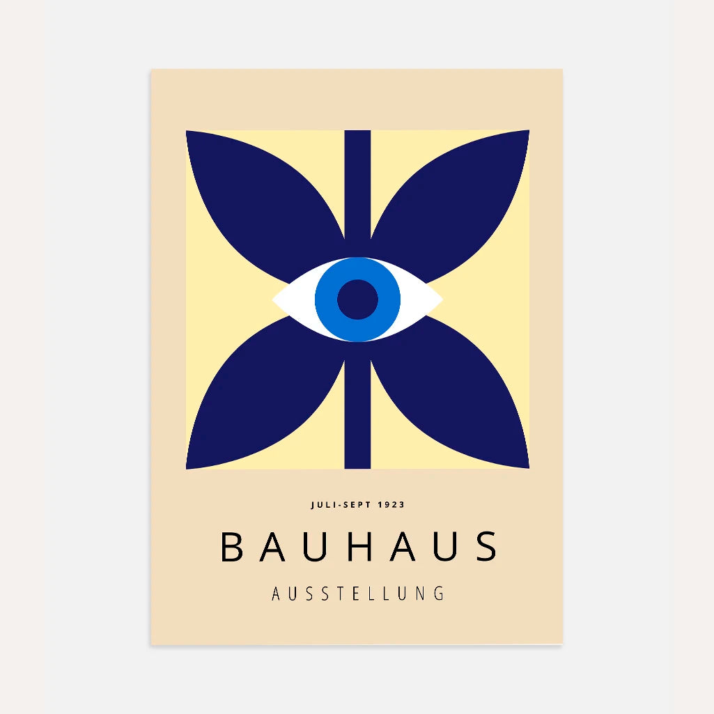 Bauhaus Niebieskie Oko Plakat