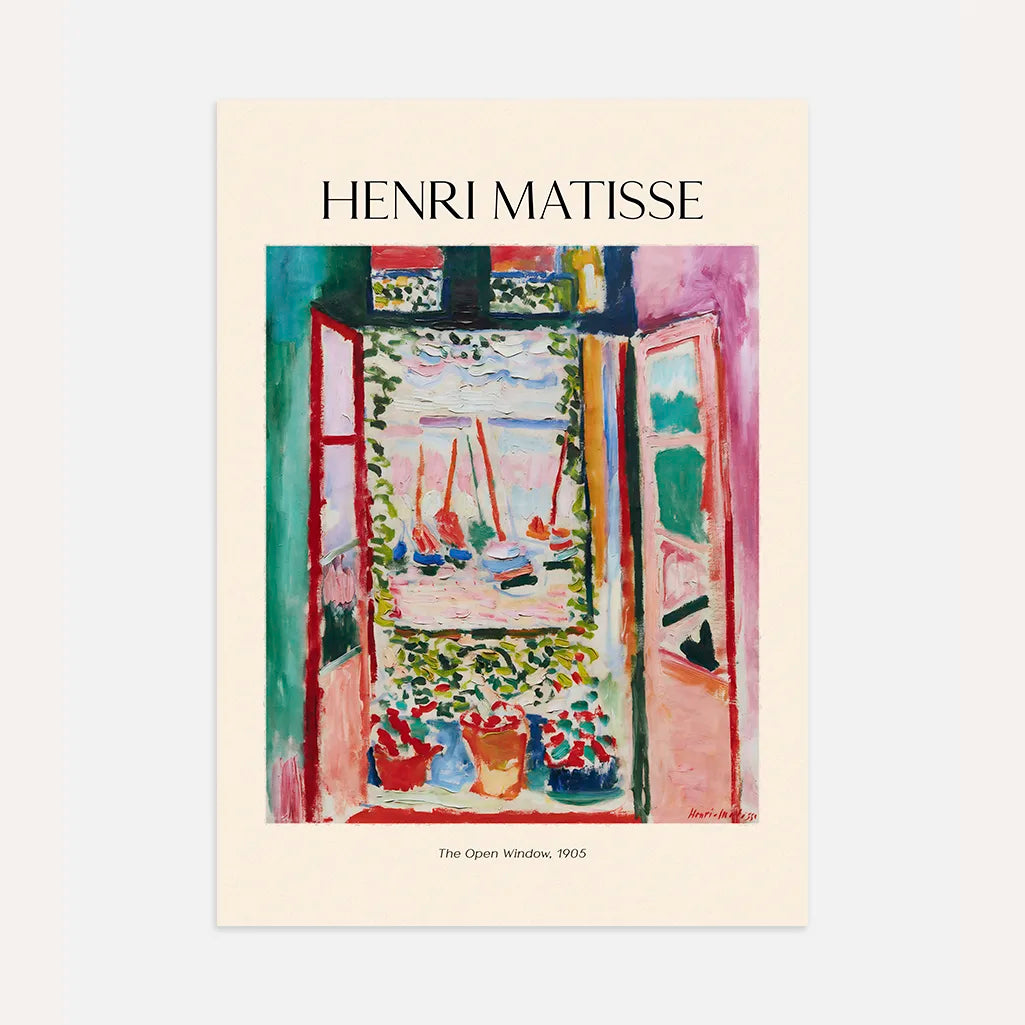 Henri Matisse Plakat – Otwarte okno, 1905