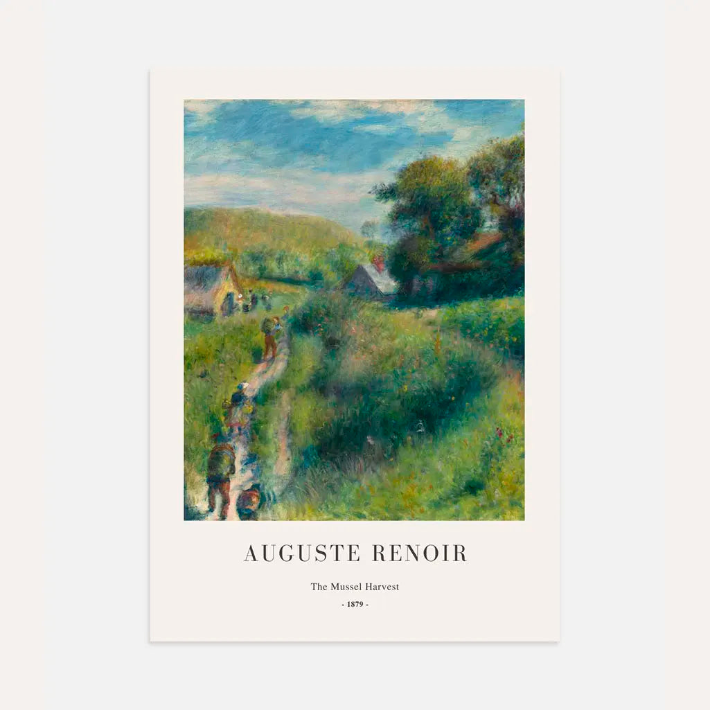 Auguste Renoir – Zbiór małży Plakat