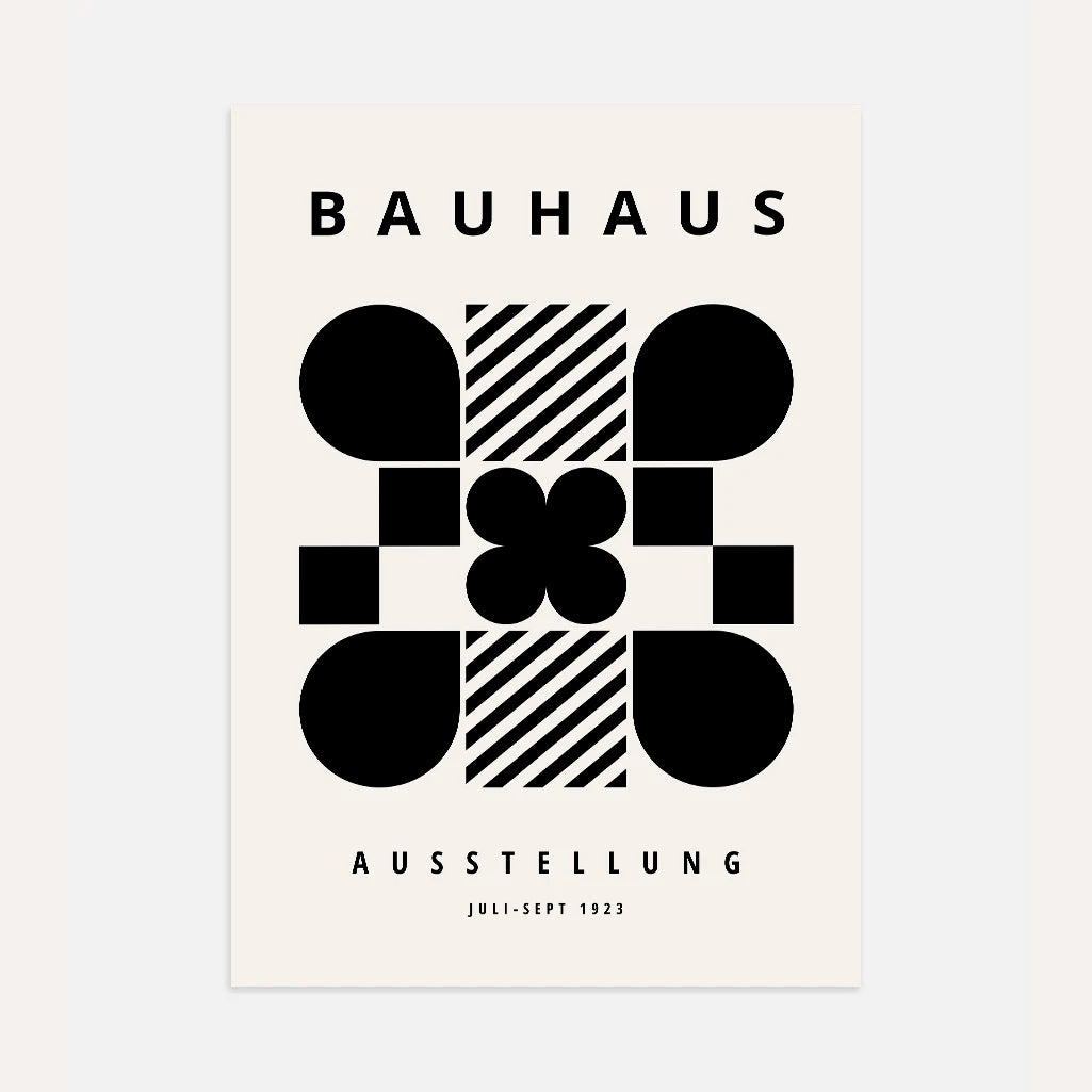 Plakat Bauhaus Gra Figur 