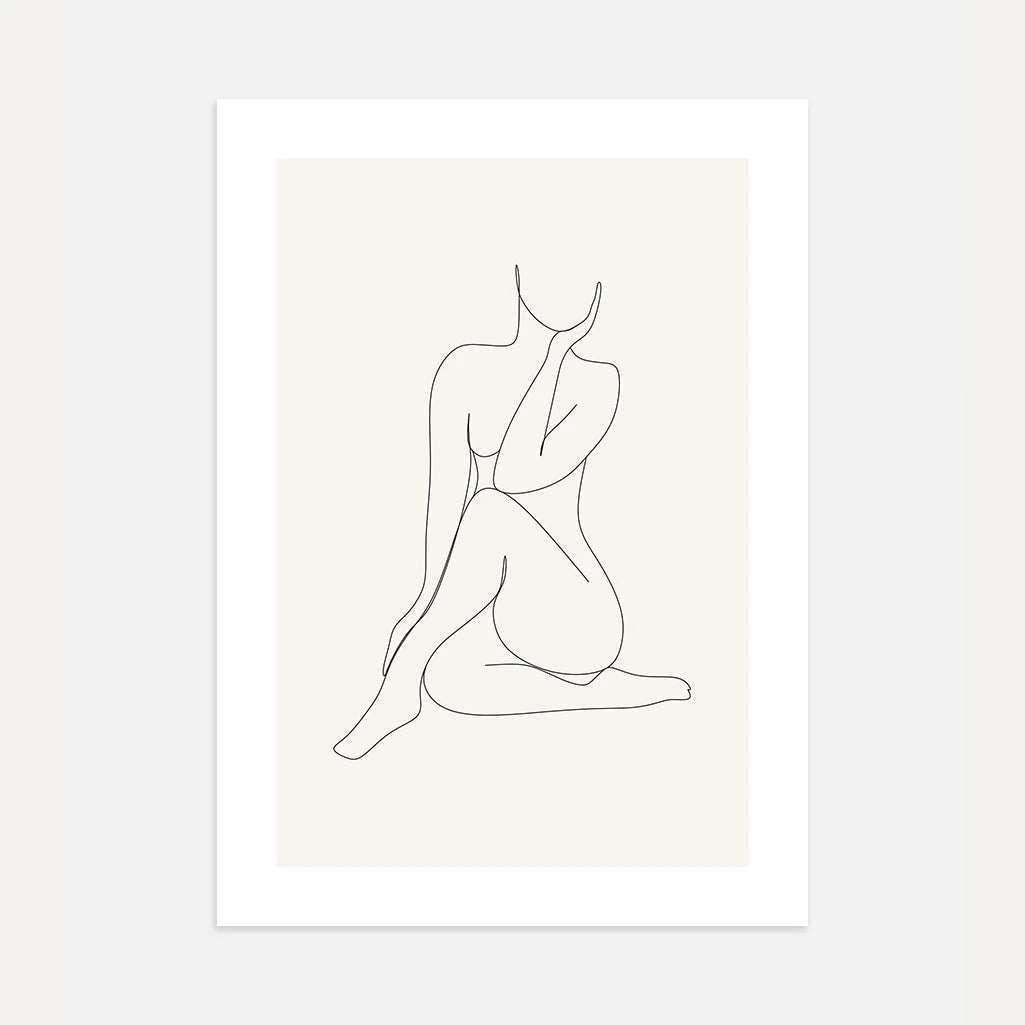 Plakat – Półksiężyc ciała