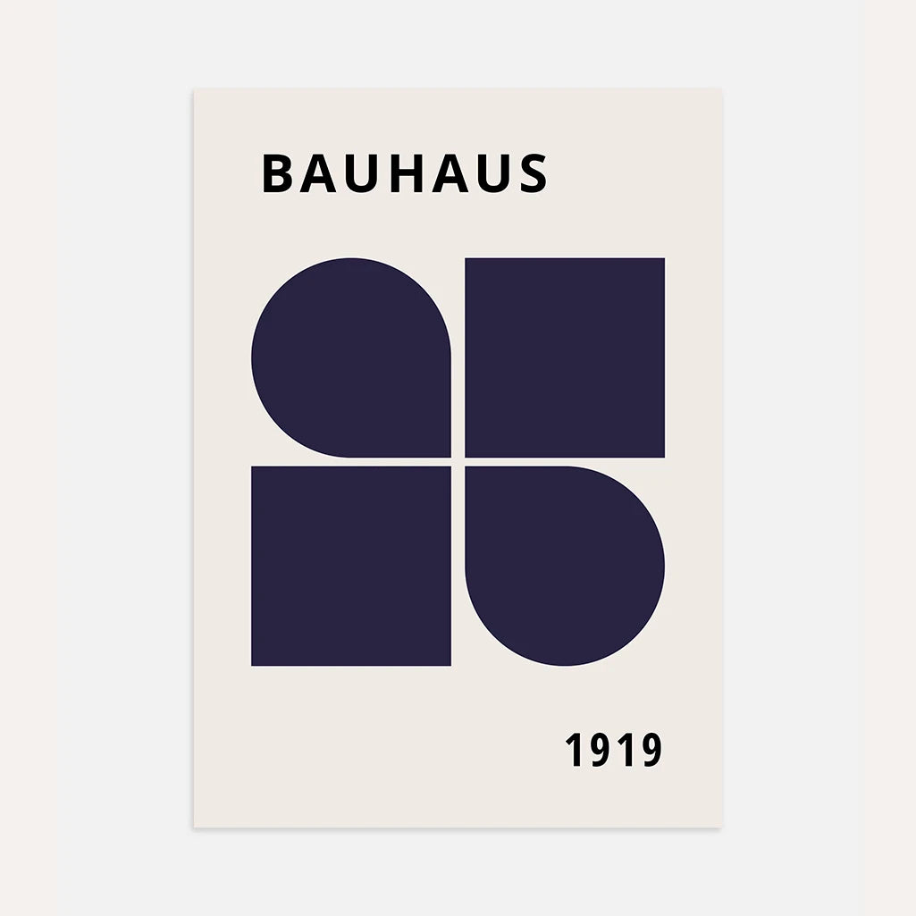 Bauhaus 1919 Klasyka Plakat