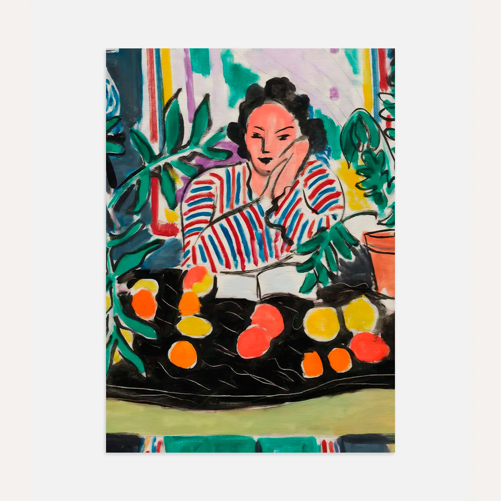Henri Matisse Plakat – Wnętrze z etruskim wazonem, 1940