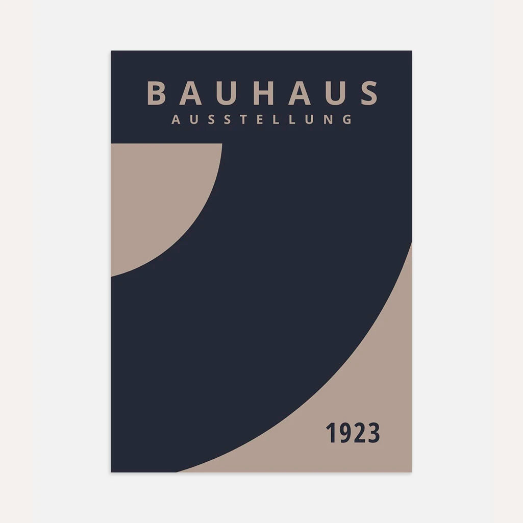 Plakat Bauhaus Niebieska Plama