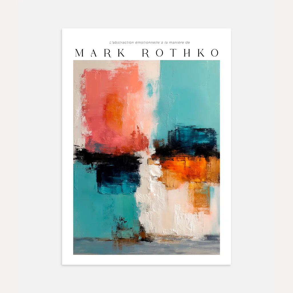 Rothko Plakat Pastelowy
