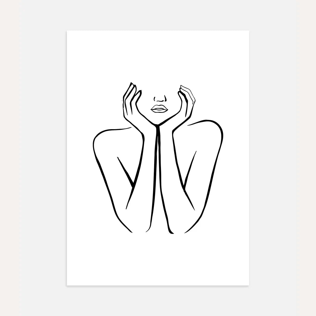 Plakat – Myśli w ciszy