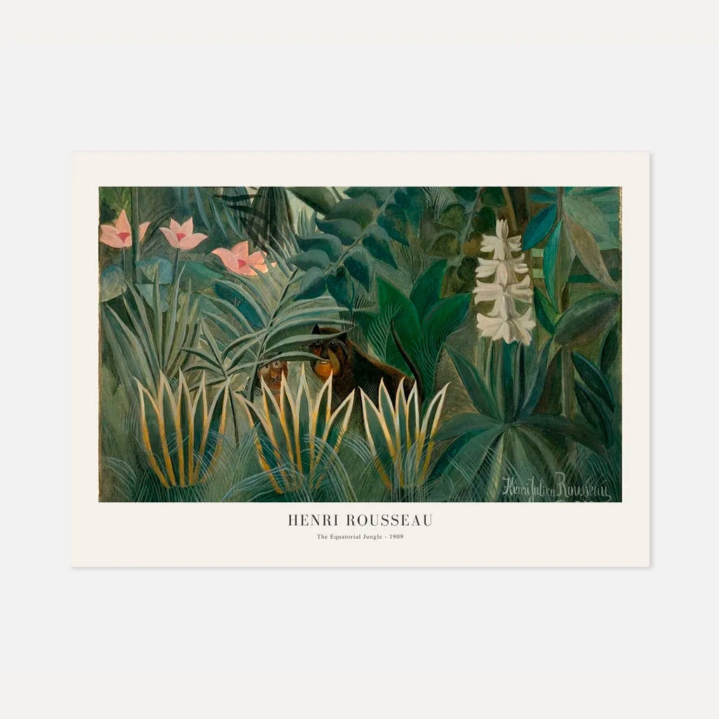 Henri Rousseau – Dżungla równikowa Plakat
