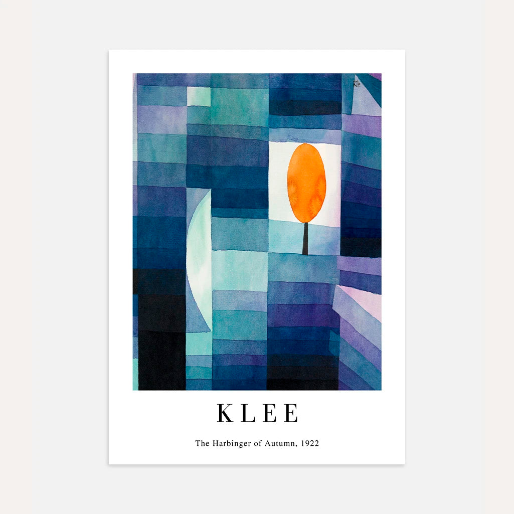 Paul Klee Plakat – Jesienne drzewo, 1922