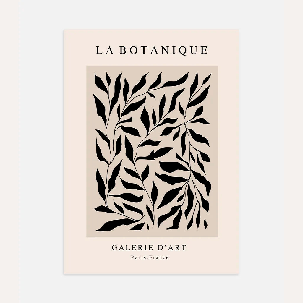 Plakat Botanique Noir Elegancja
