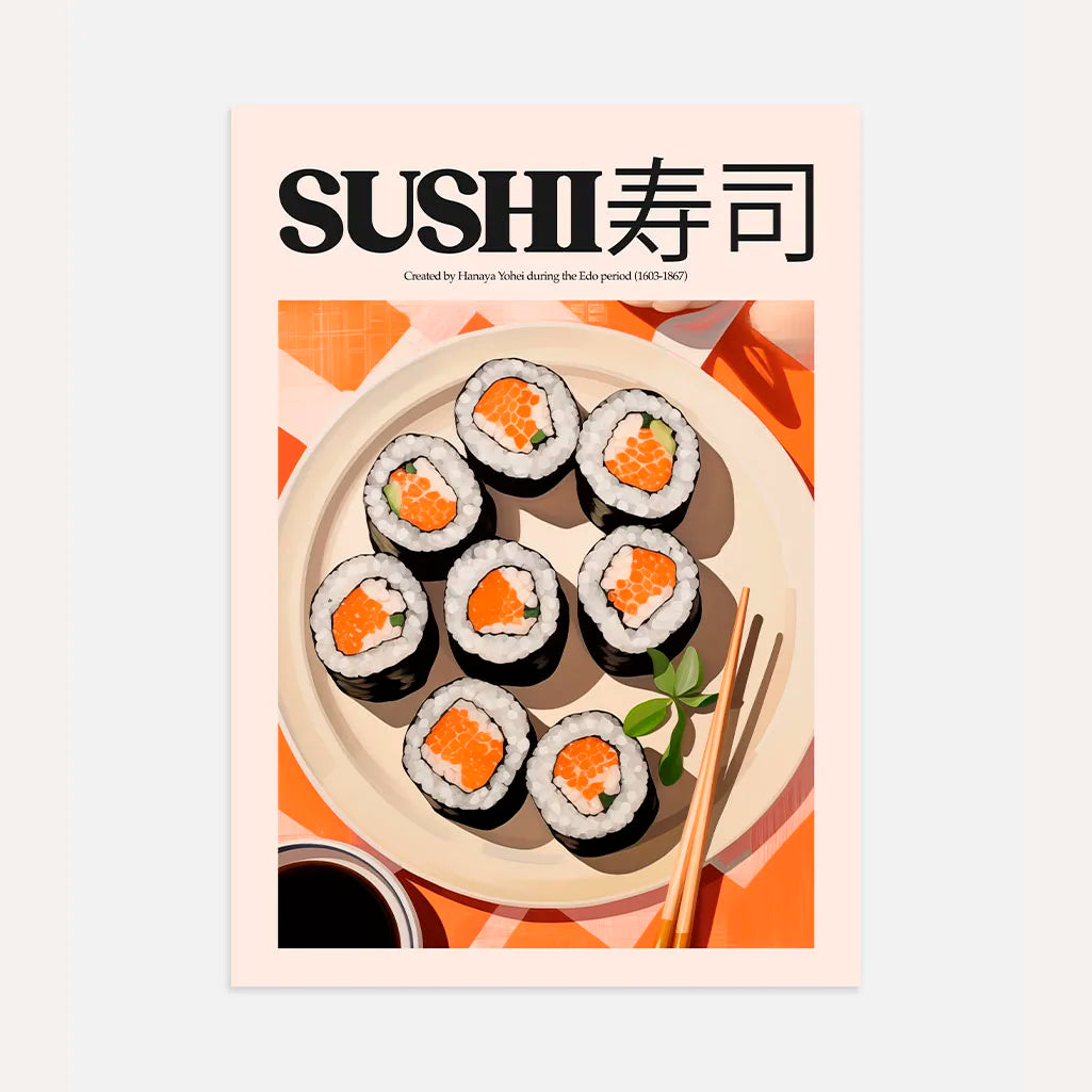 Plakat Sushi Maki