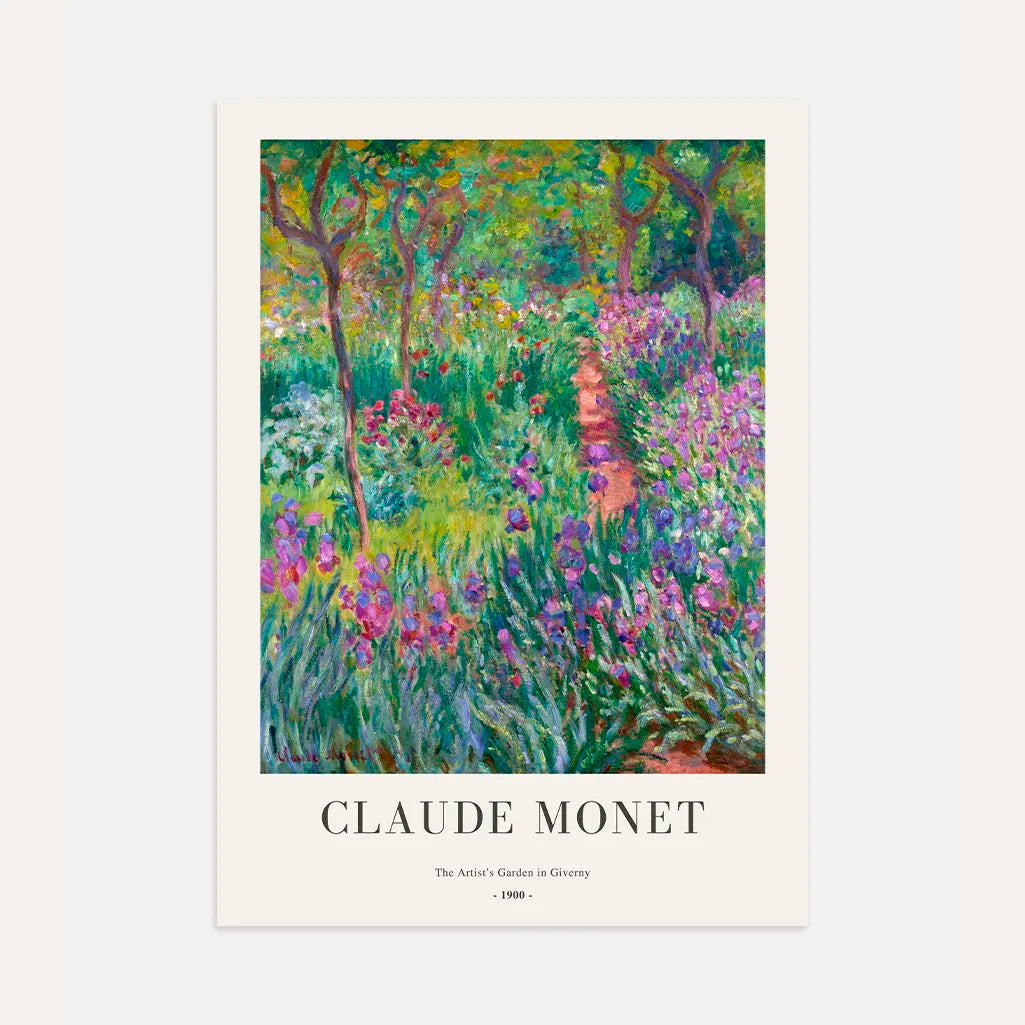 Plakat Claude Monet – Ogród artysty w Giverny
