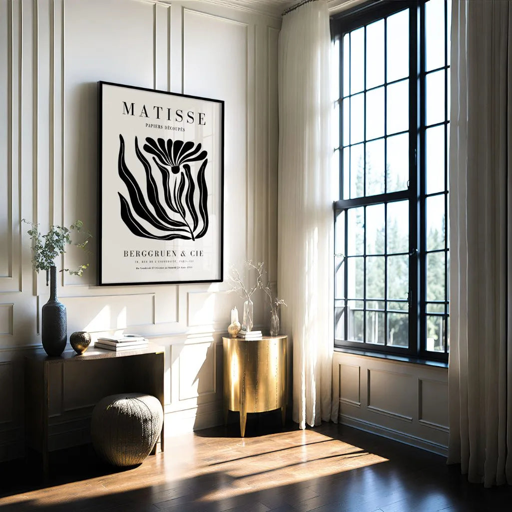 Henri Matisse – Plakat Czarny Kwiat