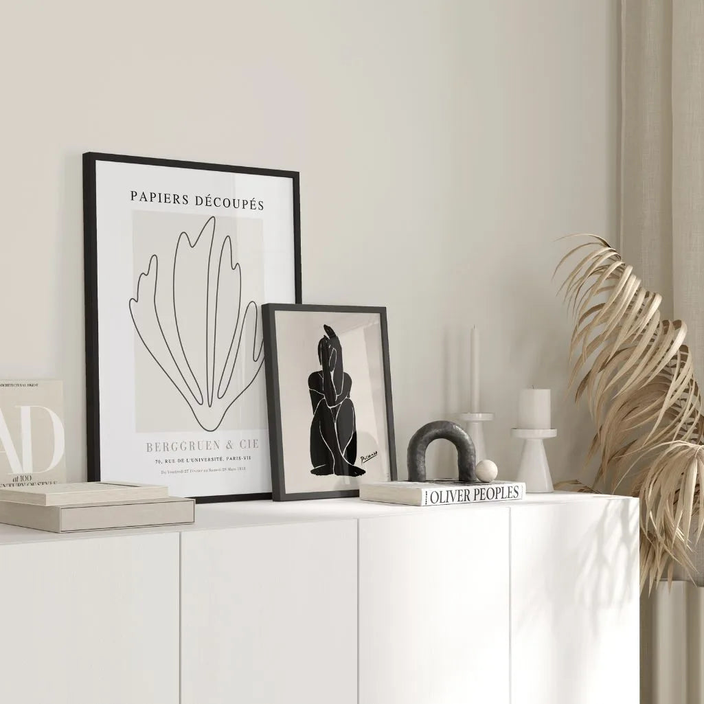 Henri Matisse – Minimalistyczny Plakat Koralowy