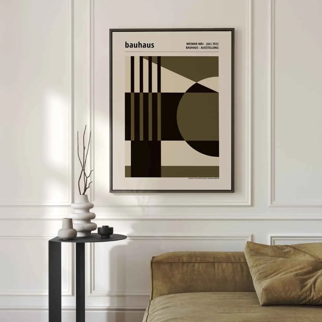 Bauhaus Forma Architektoniczna Plakat