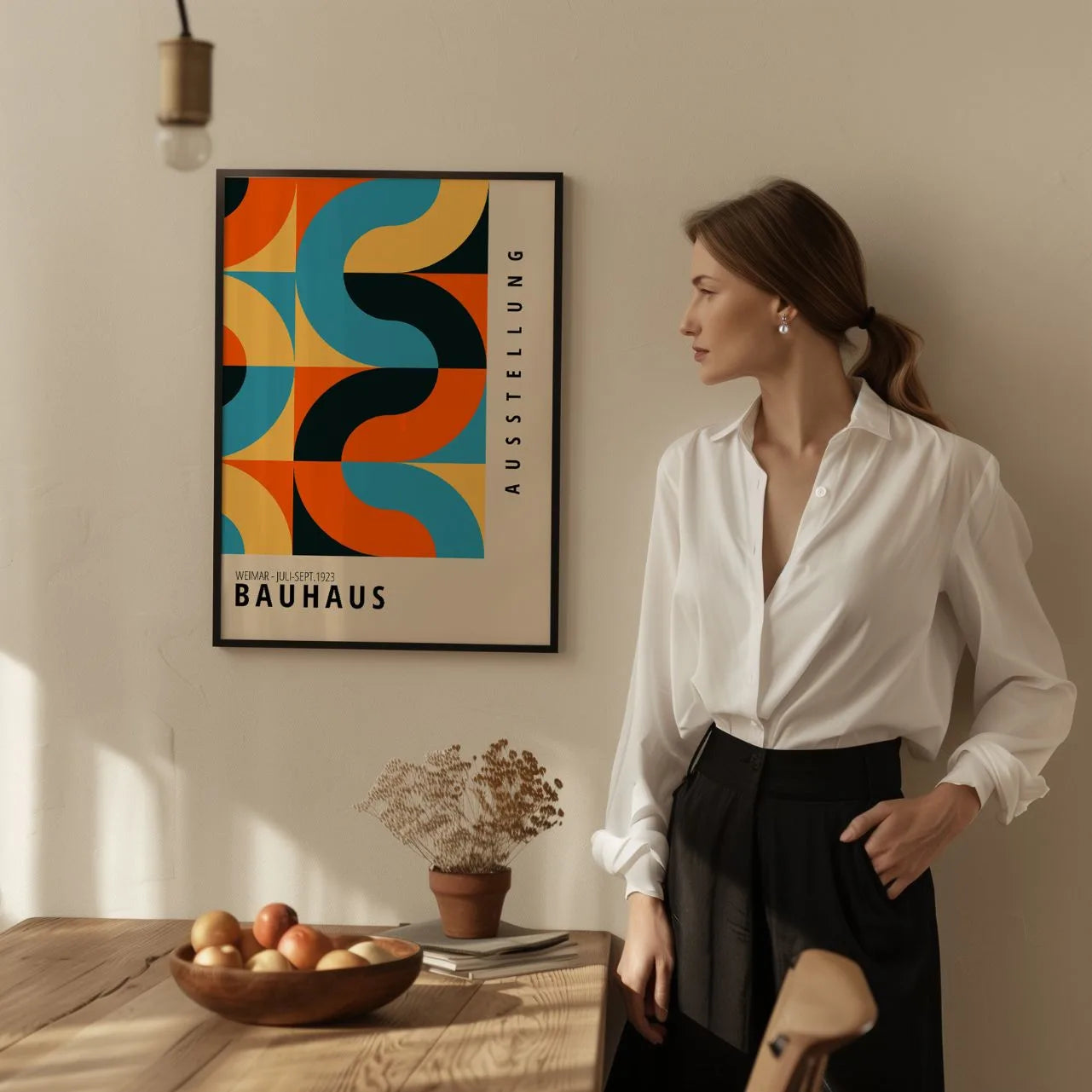 Bauhaus Falująca Energia Plakat
