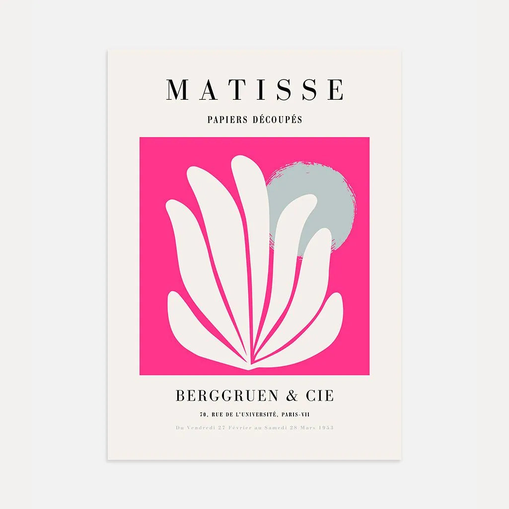 Matisse Fuksja Energia Plakat