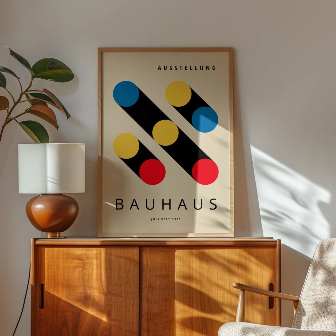 Bauhaus Cienie Koła Plakat