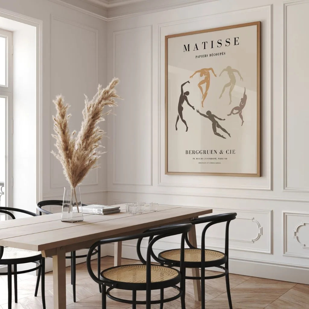 Plakat Matisse Taniec Postacie