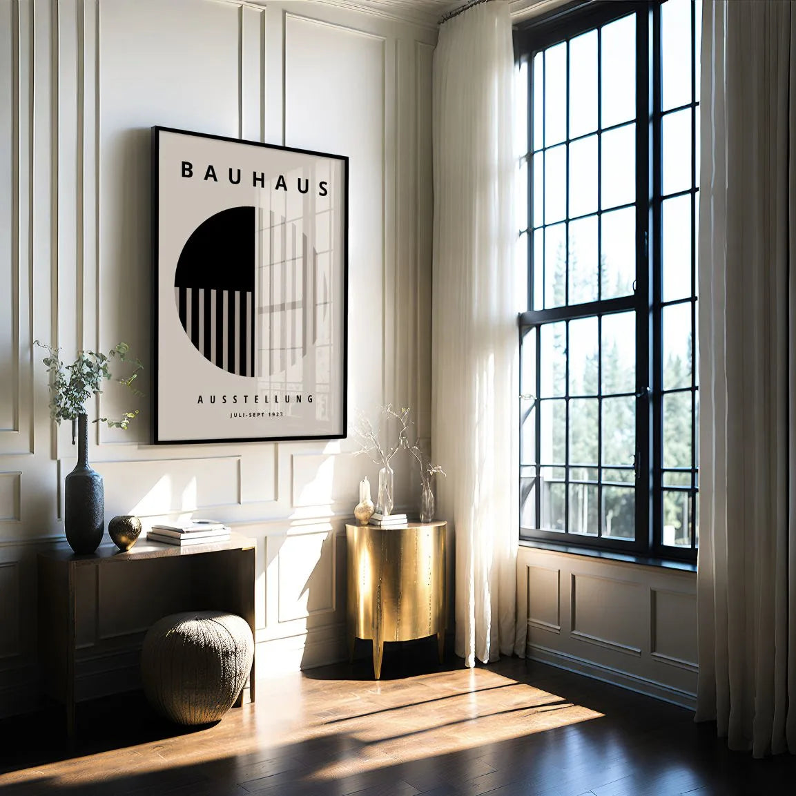 Bauhaus Okrąg Plakat